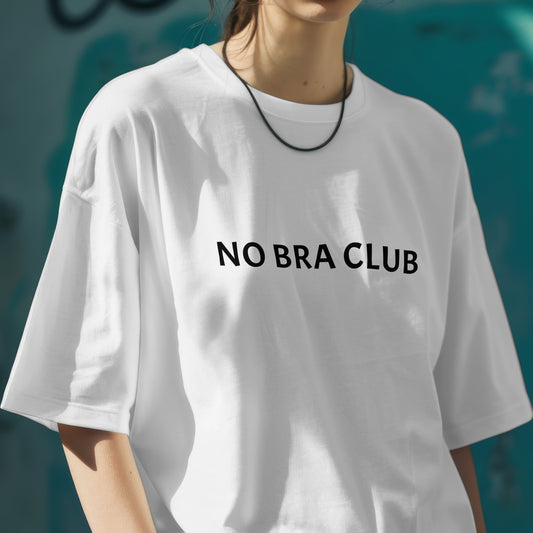NO BRA CLUB Oversize Tişört