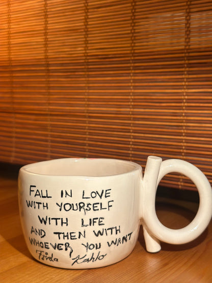 Fall in Love With Yourself – Frida Mug