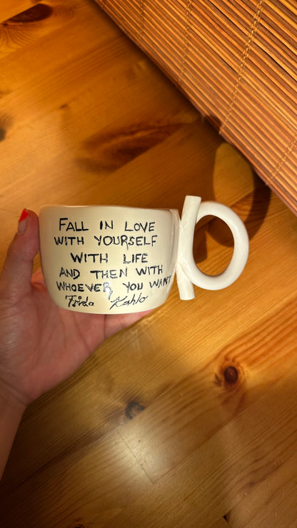Fall in Love With Yourself – Frida Mug
